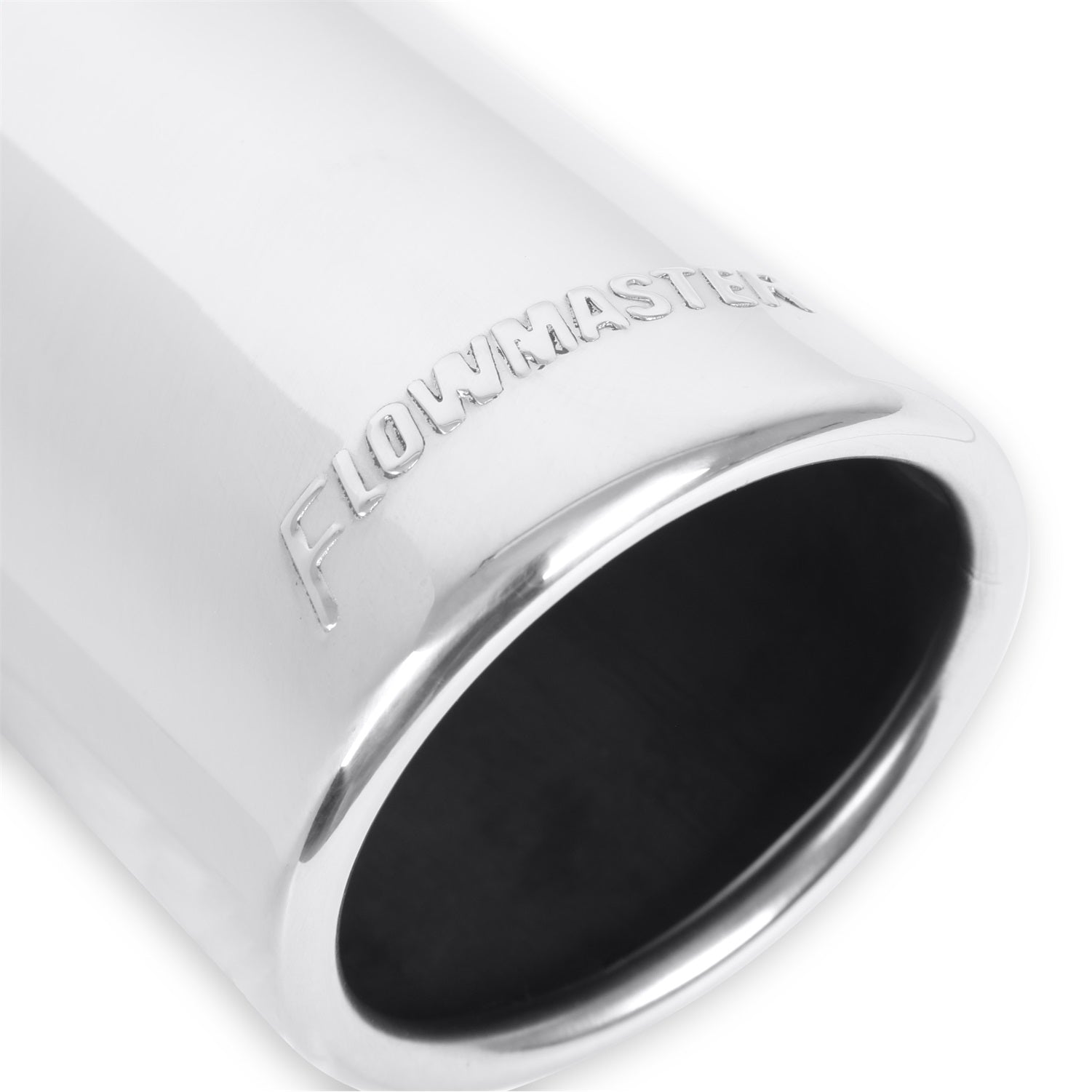 Flowmaster Stainless Steel Exhaust Tip - 3" Outlet x 2.5" Inlet x 12" Length