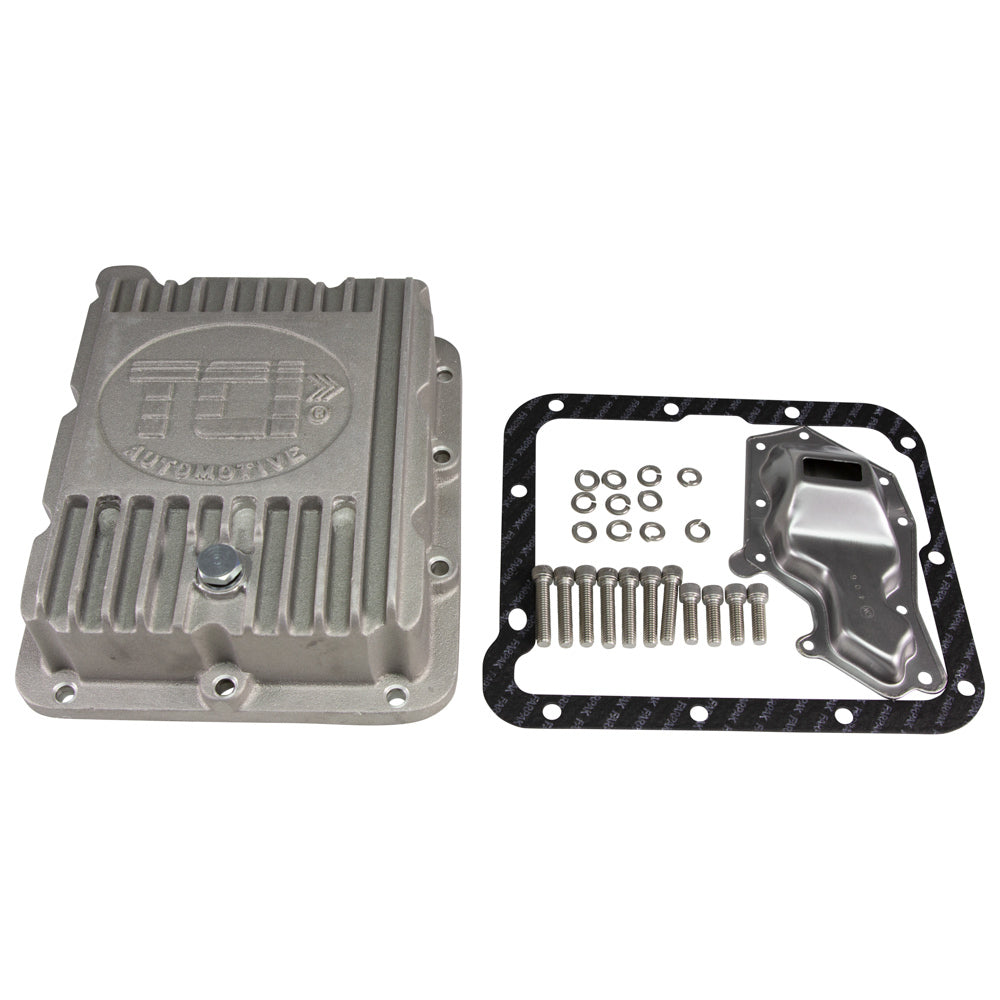 TCI C-4 Cast Aluminum Deep Transmission Pan