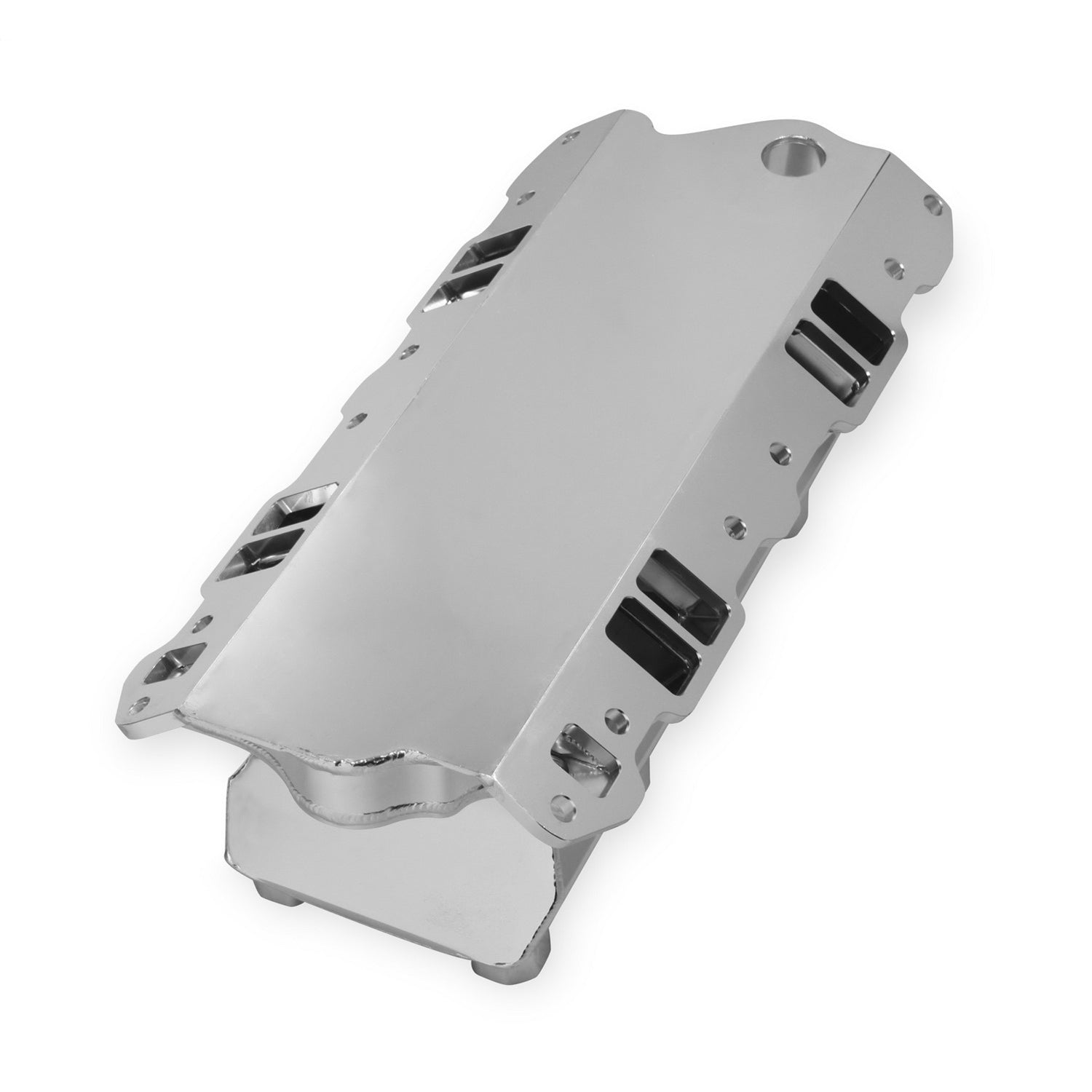 Holley Sniper Sniper Sheet Metal Fabricated Dual Quad Single Plane Intake Manifold - Small Block Chevy