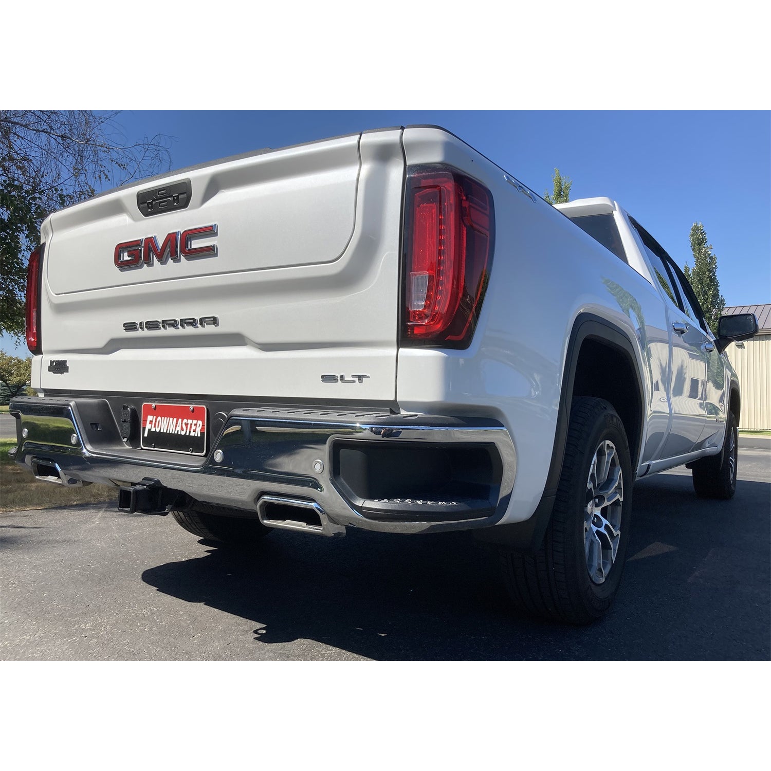 Flowmaster FlowFX Cat-Back Exhaust System - 3-1/2 in Diameter - Dual Rear Exit - Stainless - GM Fullsize Truck 2019-21