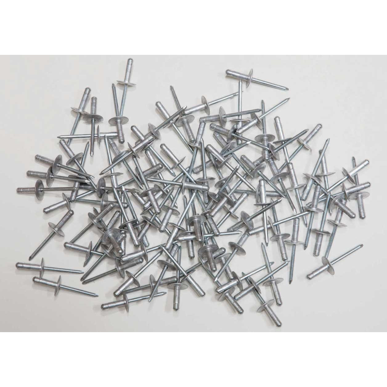 Five Star Race Car Bodies Avex Style Rivet 5/8" Head 3/16" Steel Mandrel 1/2" Grip Range - Aluminum
