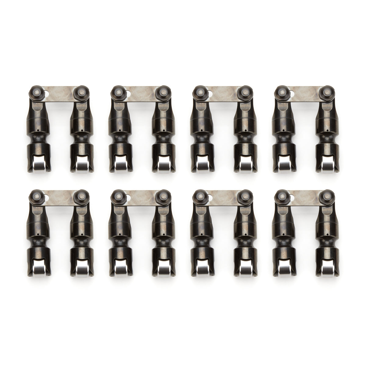 Jesel Pro Tie-Bar Mechanical Roller Lifter - 0.904 in OD - 0.175 in Offset - Link Bar - Small Block Chevy (Set of 16)