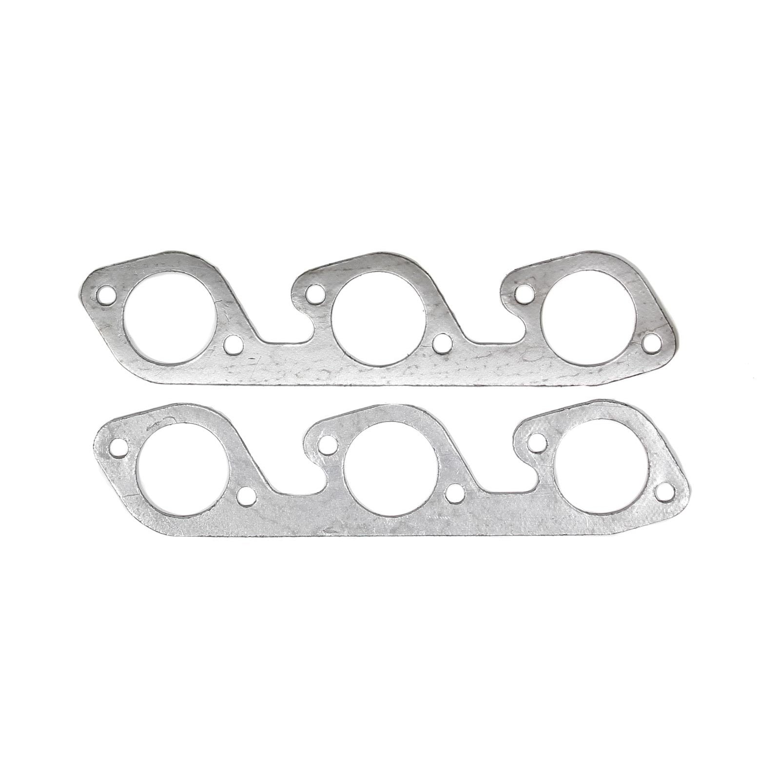 REMFLEX EXHAUST GASKETS 1.875" Round Port Exhaust Manifold/Header Gasket Graphite Ford V6 - Pair