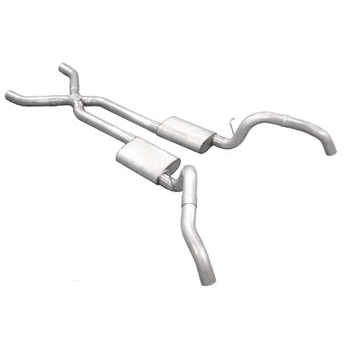 Pypes Performance Exhaust 67-69 Camaro V8 2.5" Exhaust System w/ X-Pipe