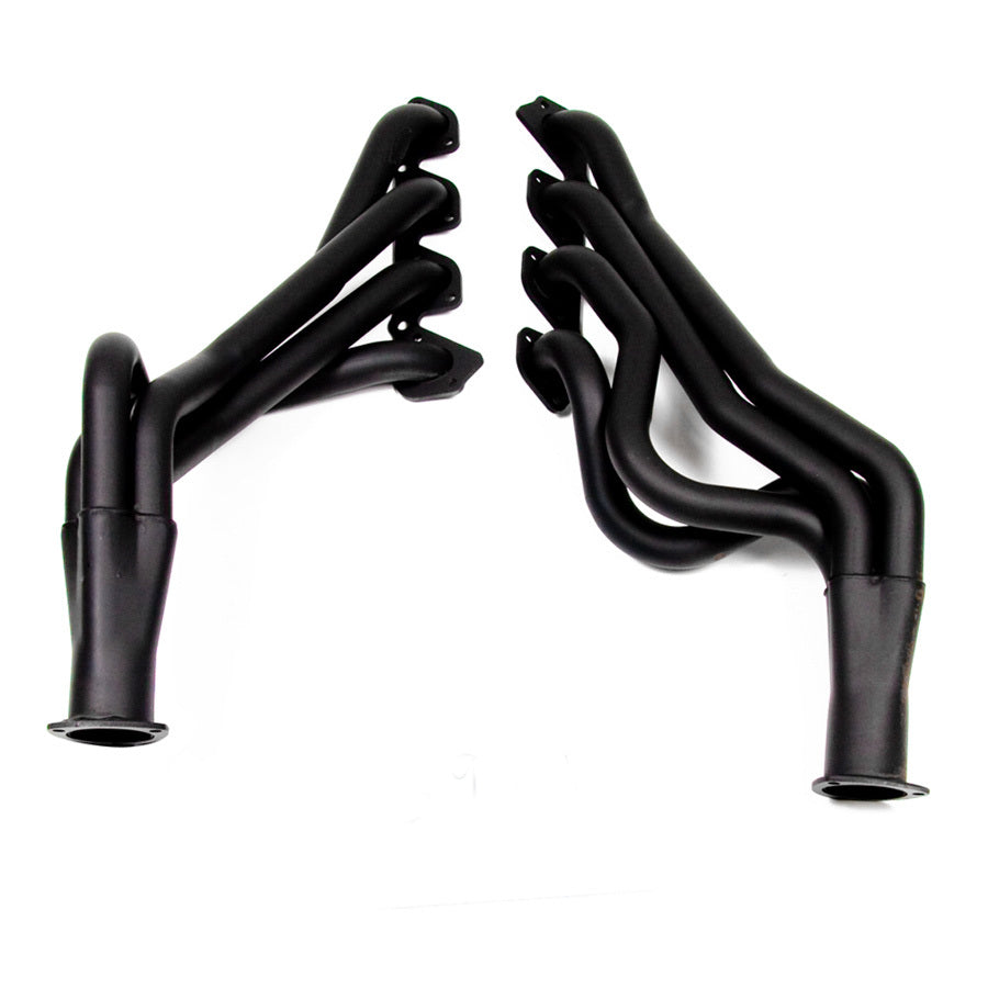 Hooker Competition Headers - 1.75 in Primary - 3 in Collector - Black Paint - Ford Cleveland / Modified - Ford Midsize Car 1971-73 / Mustang 1971-73 - Pair