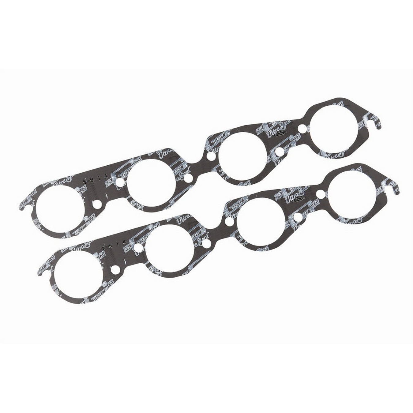 thumbnail image 2 of Cometic Multi-Layer Steel Exhaust Gasket For Small Block Chevy - 1.450x1.480in Rectangular Port Header Gasket 2 of 11