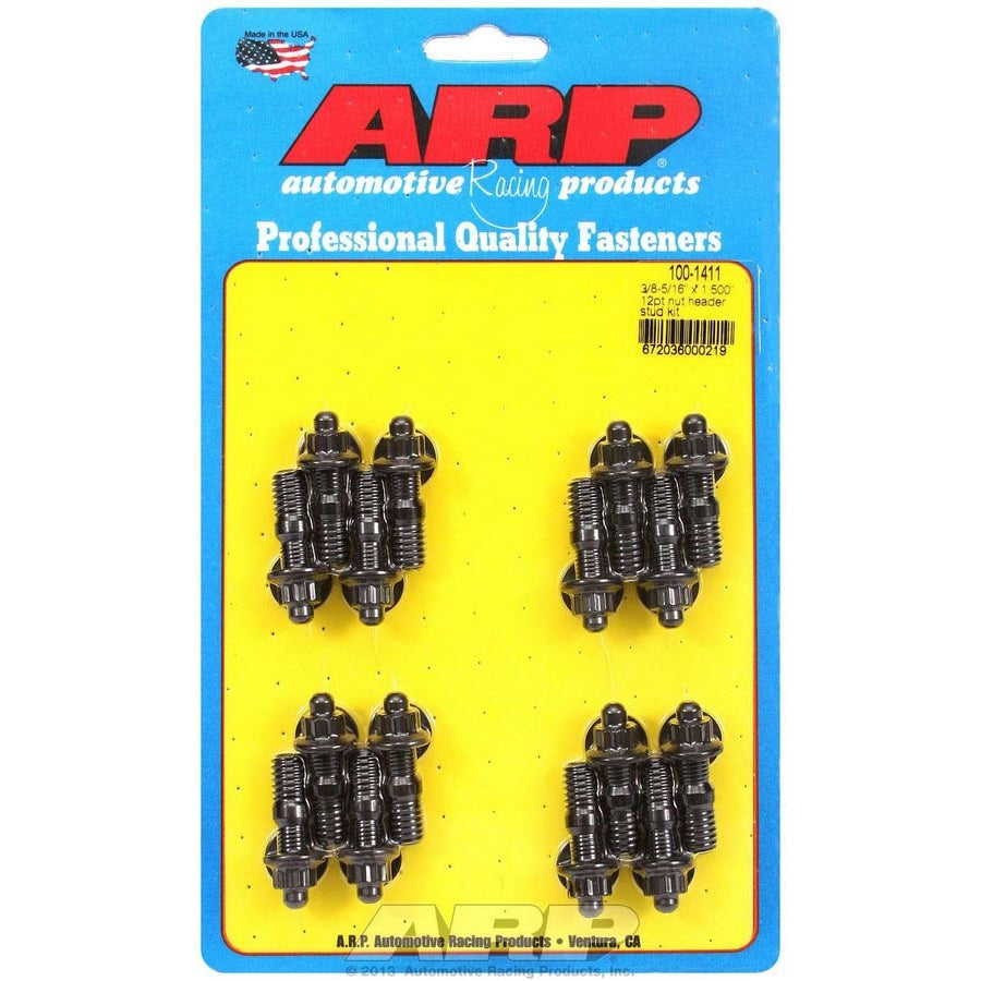 ARP Header Stud Kit - 12 Point 3/8 x 1.500 OAL (16)
