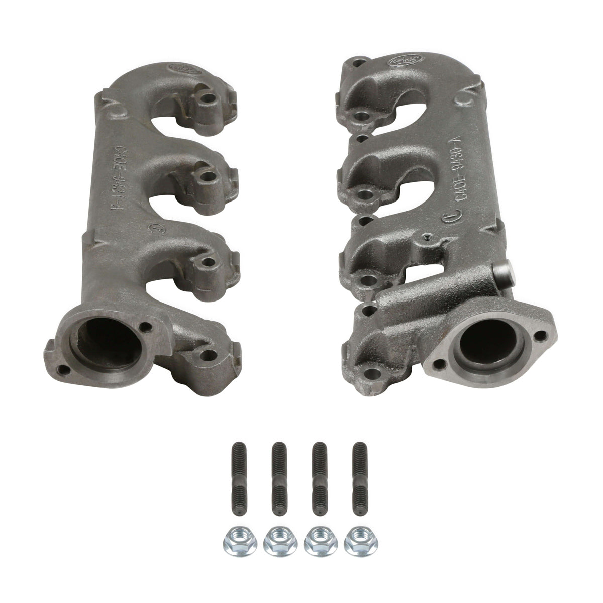 Scott Drake Cast Exhaust Manifold - Small Block Ford - Pair