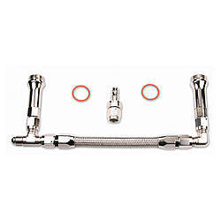 Quick Fuel Technology Stainless Dual Feed Fuel Line - For SS Series Carbs -06 AN
