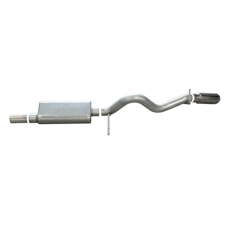 Gibson Cat-Back Single Exhaust System - 3 in Tailpipe - 4 in Tips - Polished - Hummer H3 2008-10