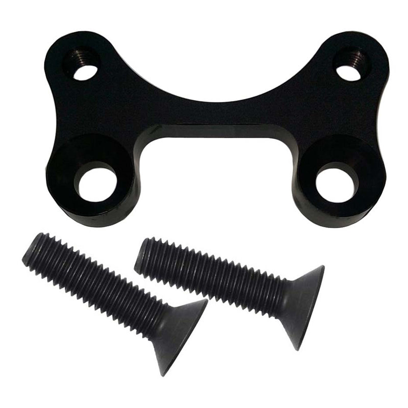 Triple X Brake Caliper Bracket - Front - Black Anodized - XB Rotors / Calipers - Mini Sprint