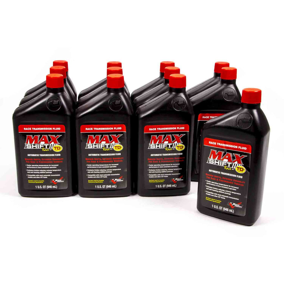 TCI Max Shift™ Racing Transmission Fluid Quart Bottles (Case of 12)