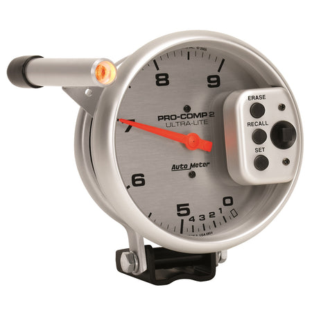 Auto Meter 9,000 RPM Ultra-Lite Pro-Comp II Monster Tachometer - 5" - Dual Range Tach