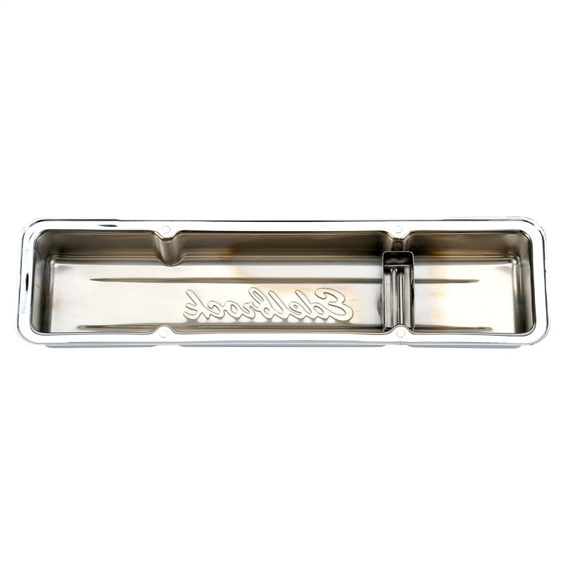 Edelbrock Signature Series Short Valve Cover - Baffled