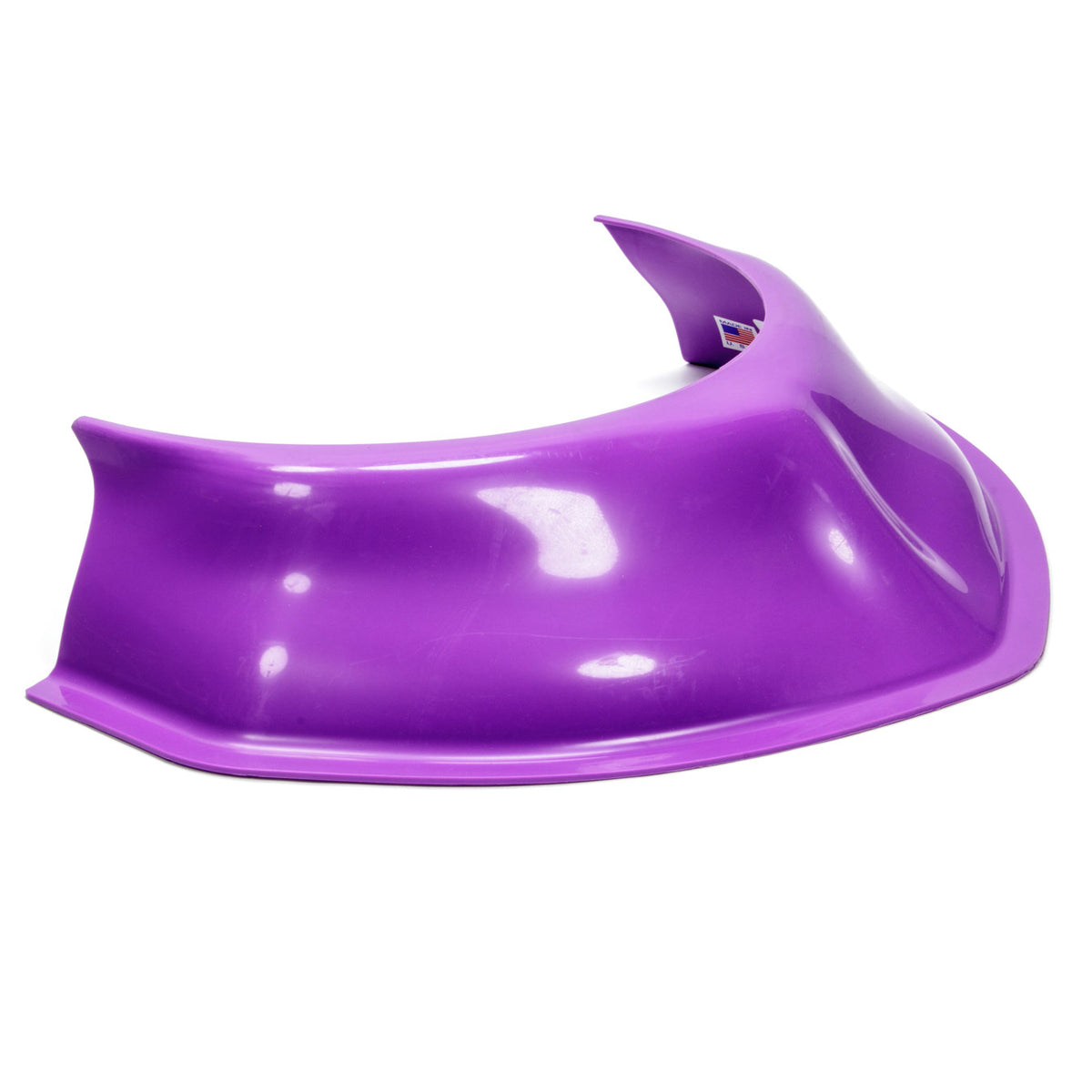 Dirt Defender Racing Products 3-1/2" Height Hood Scoop 20" Wide Tapered Front Plastic - Purple