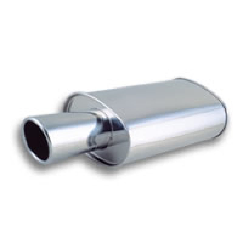 Vibrant Performance Streetpower Muffler - 2-1/2 in Center Inlet