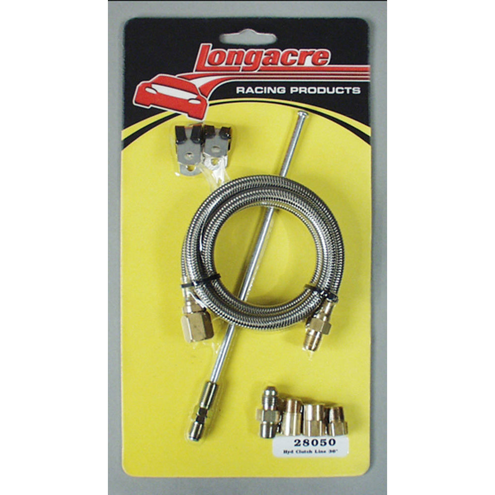 Longacre Hydraulic Clutch Line Kit - 36" for Suspended Pedals