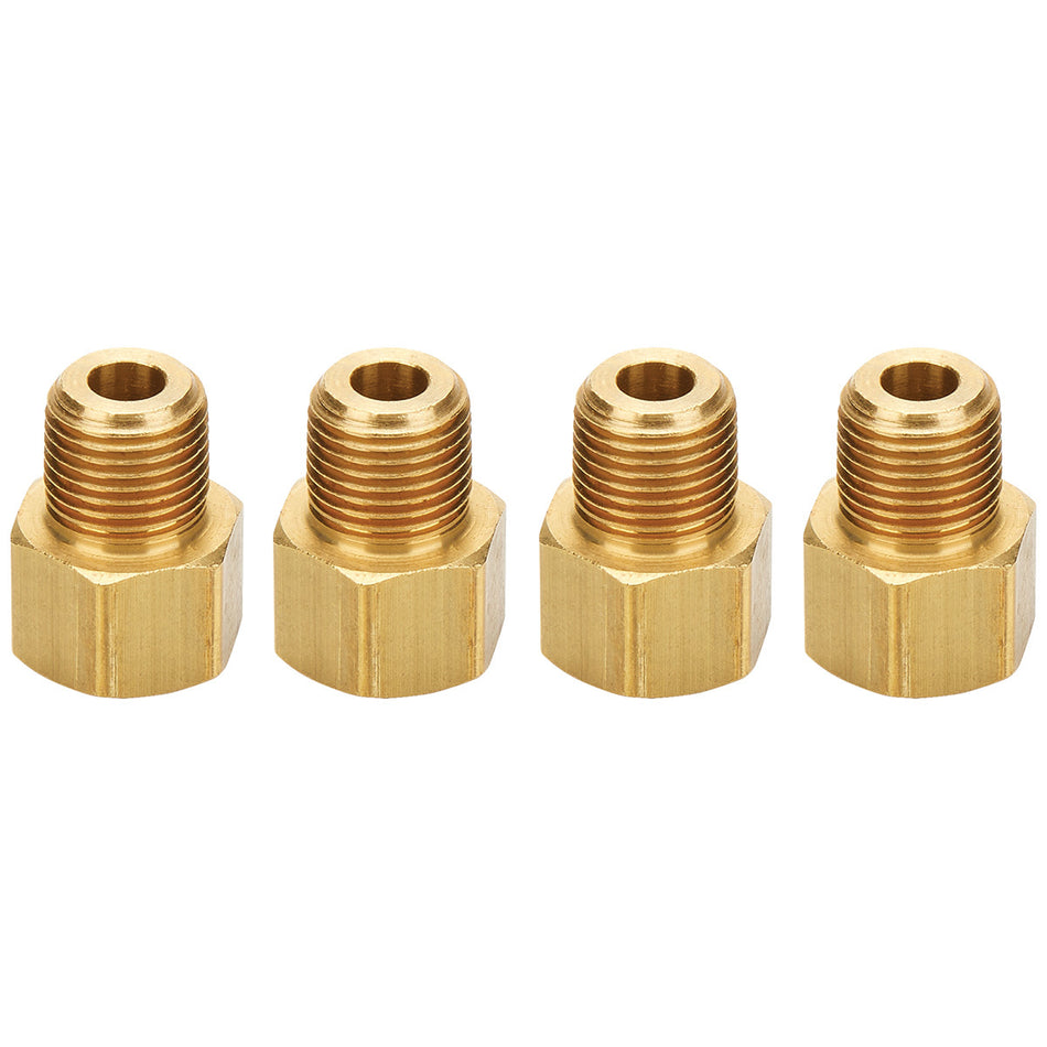 Allstar Performance 1/8" NPT to 1/4" Inverted Steel Flare Adapter