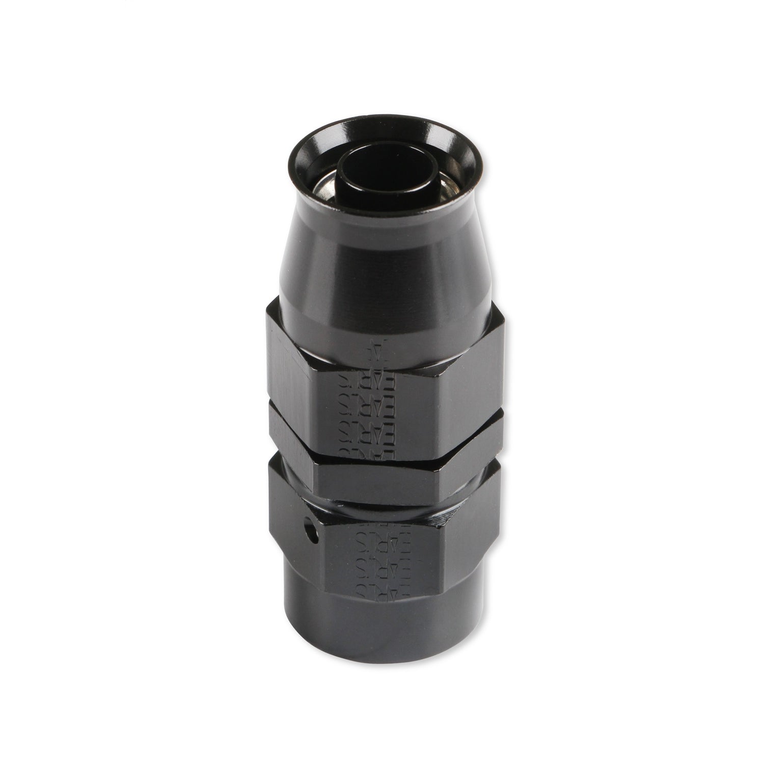Earl's UltraPro Hose End - Straight - 12 AN Hose to 12 AN Female Swivel - Aluminum - Black