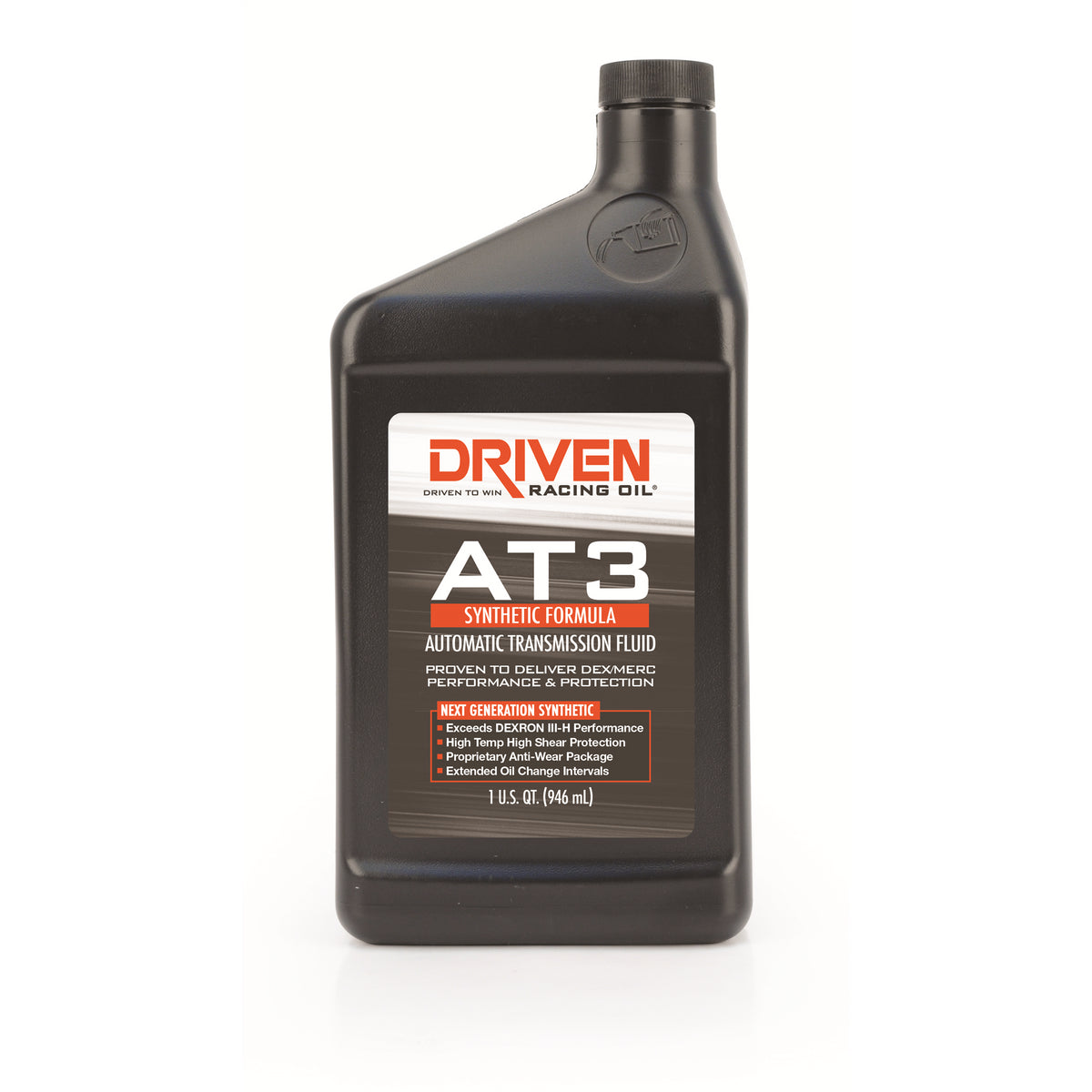 Driven AT3 Synthetic DEX/MERC Automatic Transmission Fluid - 1 Quart Bottle