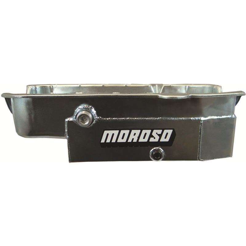Moroso SB Chevy 8 Quart CT Oil Pan - RH Dipstick 80-85
