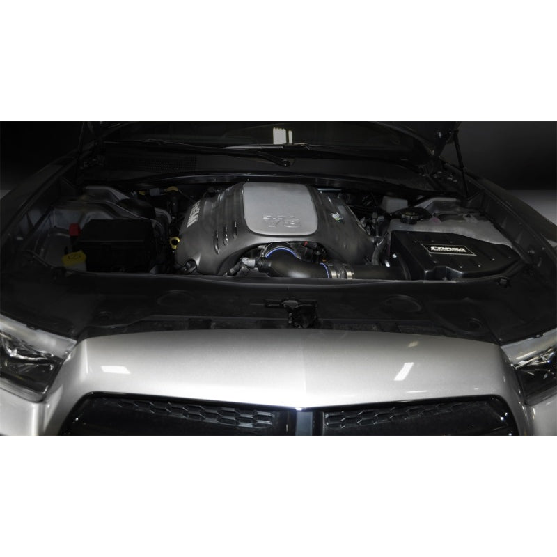 Corsa PowerCore Closed Box Air Induction System - Maintenance Free Filter - Black/Blue Filter - Mopar Gen III Hemi - Mopar LD-Body 2011-19