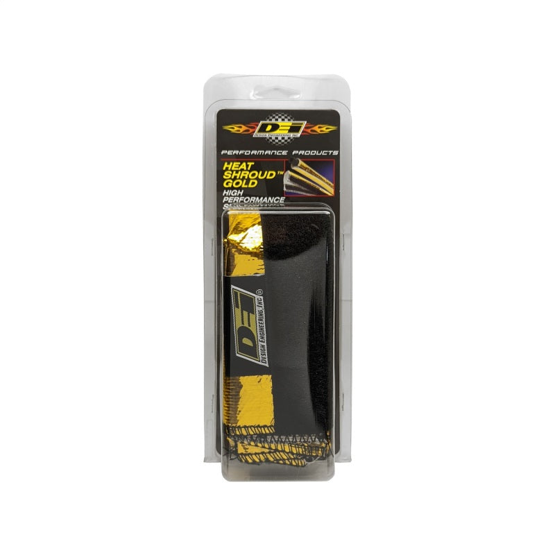 Design Engineering Heat Shroud Gold - 2" to 2-1/2" Diameter x 3 Ft. . Long