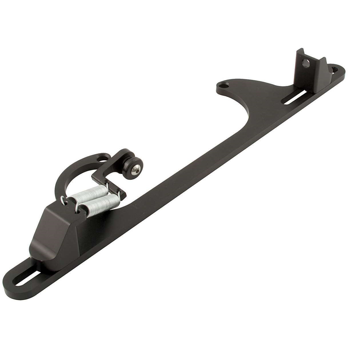 Allstar Performance Throttle Bracket With Spring 4150/Edelbrock, Lokar Black
