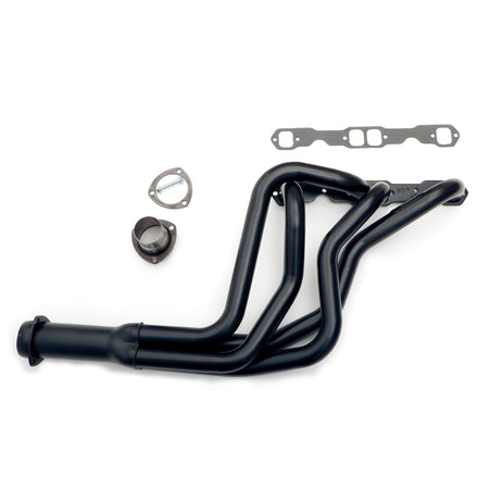 Hedman Hedders Street Headers - 1.75 in Primary - 3 in Collector - Black Paint - Small Block Chevy - A-Body 1964-77 - Pair