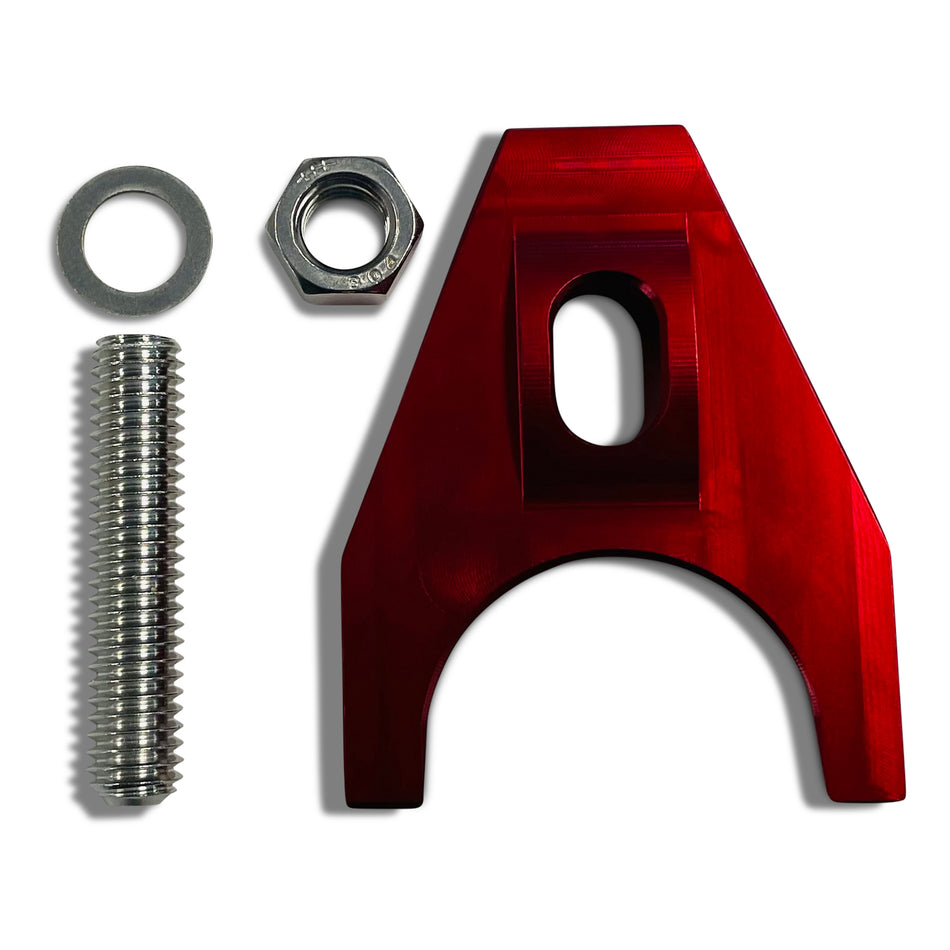 Proform Chevy V8 Billet Distributor Hold-Down Clamp - Red