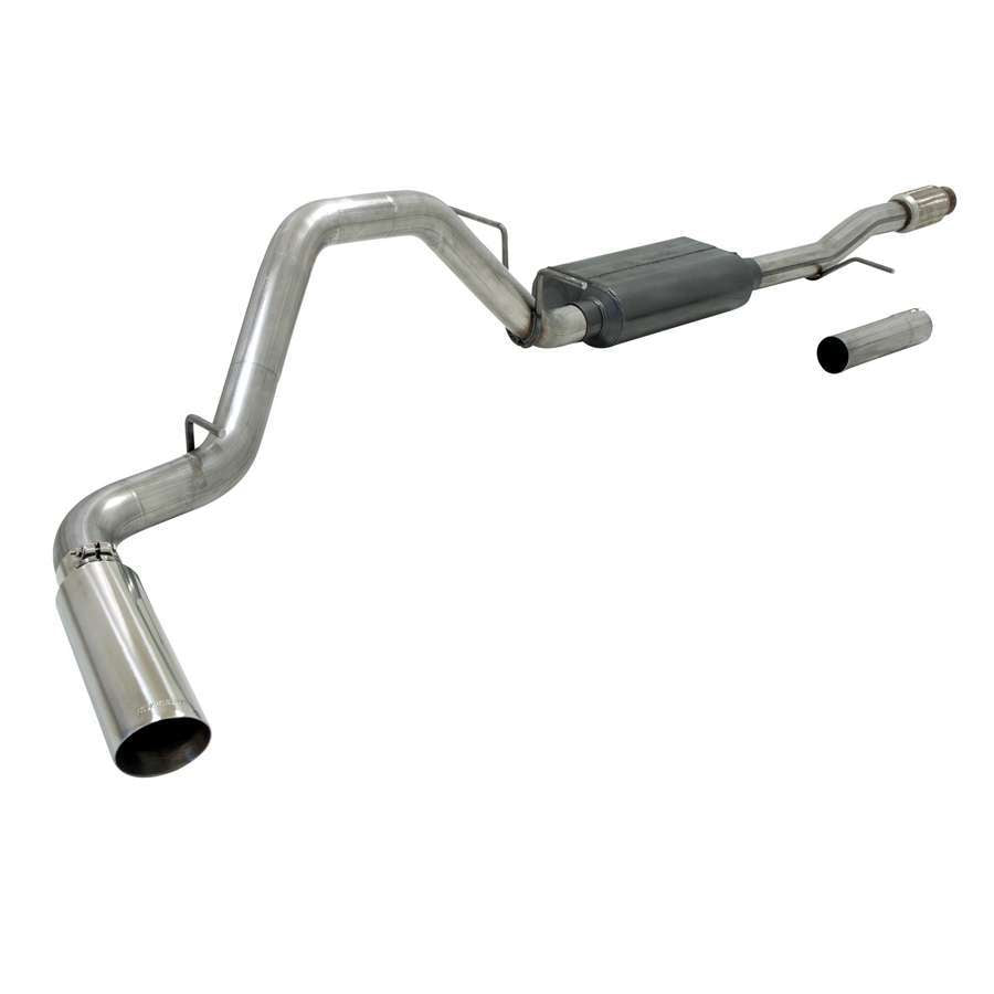 Flowmaster Force II Cat-Back Exhaust System - 3 in Tailpipe - 4 in Tip - GM Fullsize Truck 2014-19