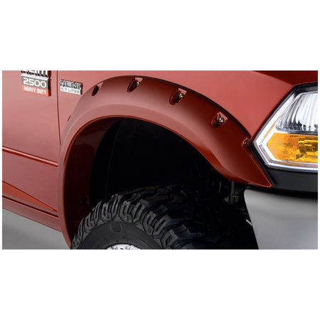 Bushwacker Pocket Style Front / Rear Fender Flare - 2.6 in Wide Front