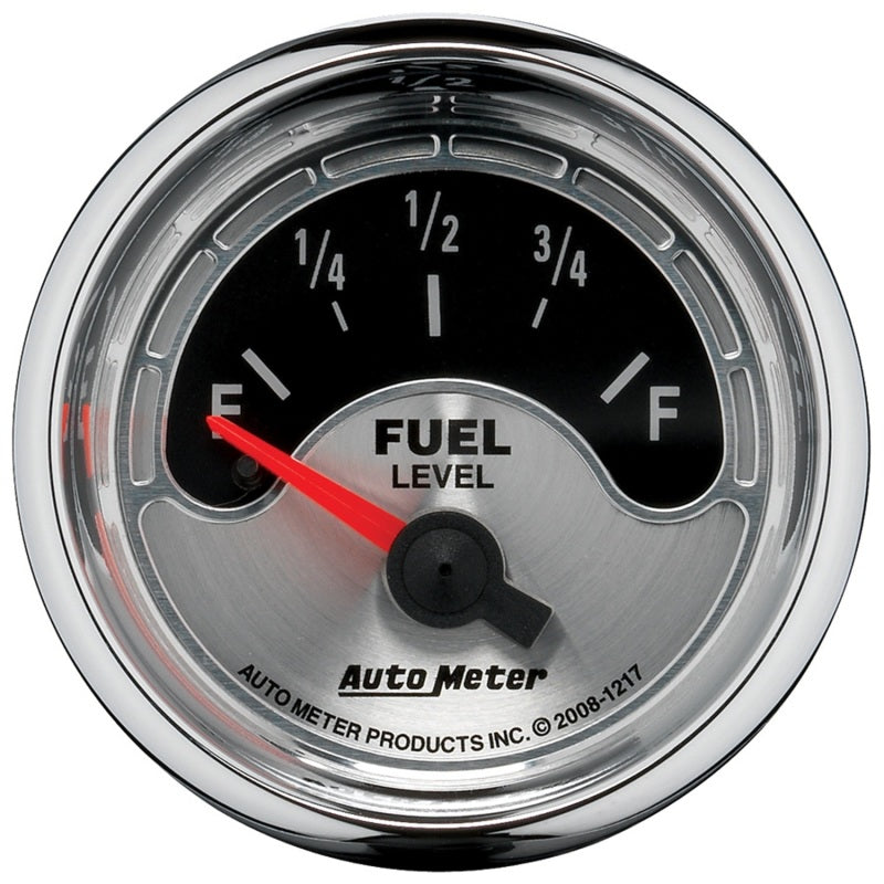 Auto Meter American Muscle 240-33 ohm Fuel Level Gauge - Electric
