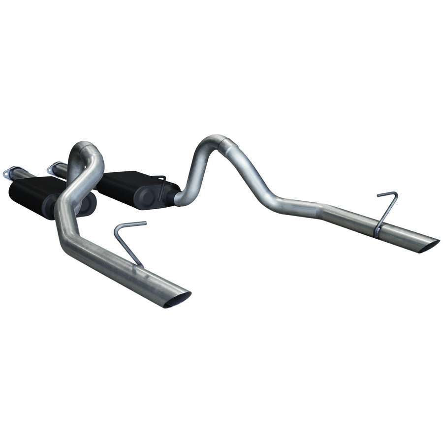 Flowmaster American Thunder Dual Exhaust System - 1986-93 Ford Mustang LX/1986 Mustang GT 5.0L