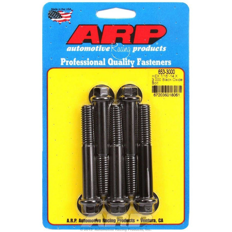 ARP Bolt Kit - 6 Point (5) 7/16-14 x 3.000