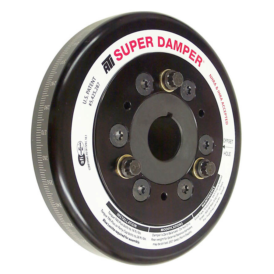 ATI Super Damper Harmonic Damper - SB Chevy - 7.074" Diameter - Aluminum/Steel - Internal Balance
