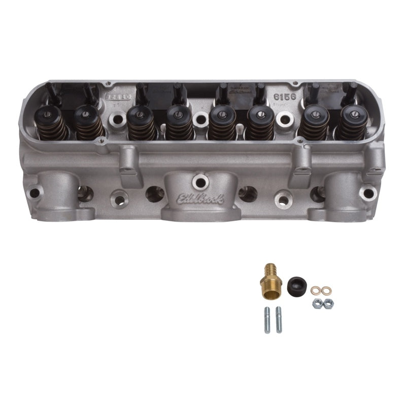 Edelbrock Performer Pontiac D-Port Cylinder Head - Chamber Size: 72cc