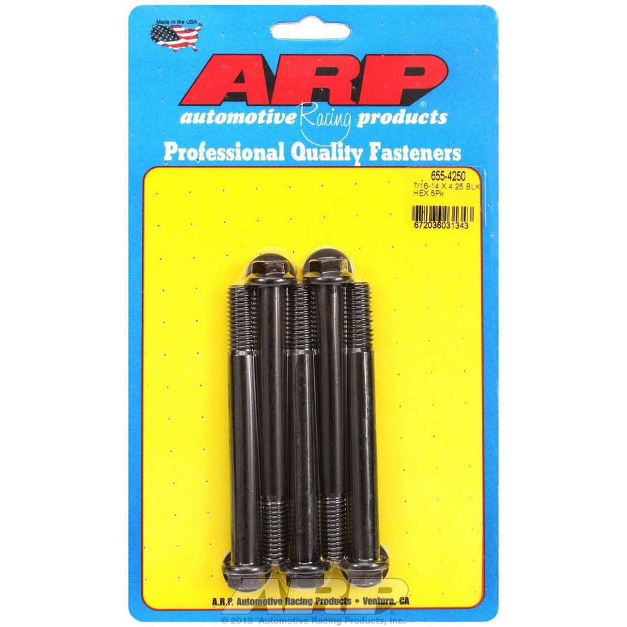 ARP Bolt Kit - 6-Point (5) 7/16-14 x 4.250