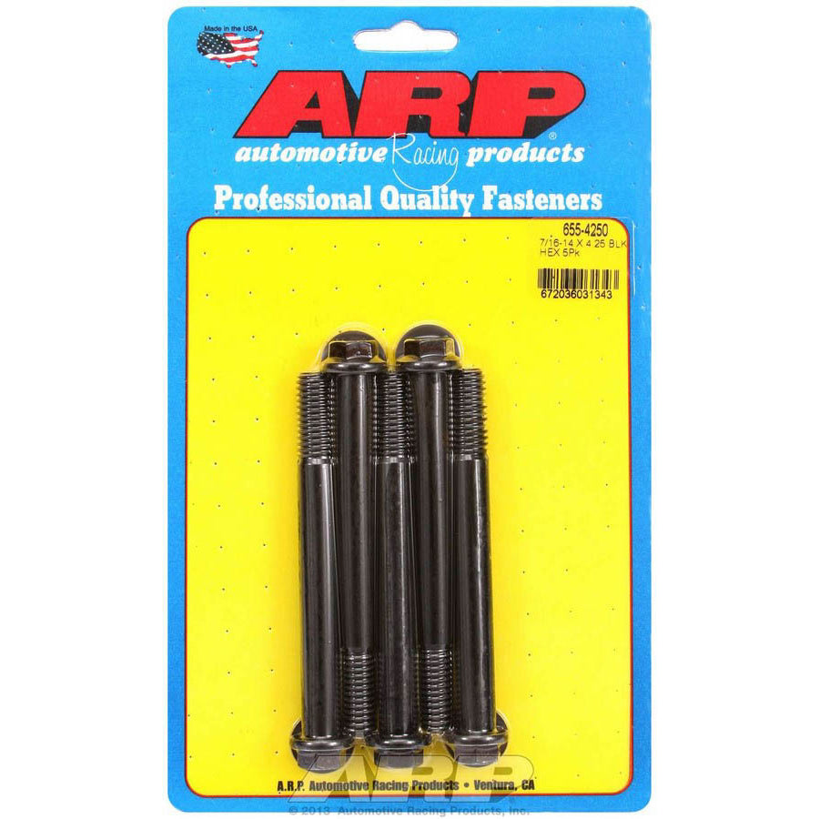 ARP Bolt Kit - 6-Point (5) 7/16-14 x 4.250