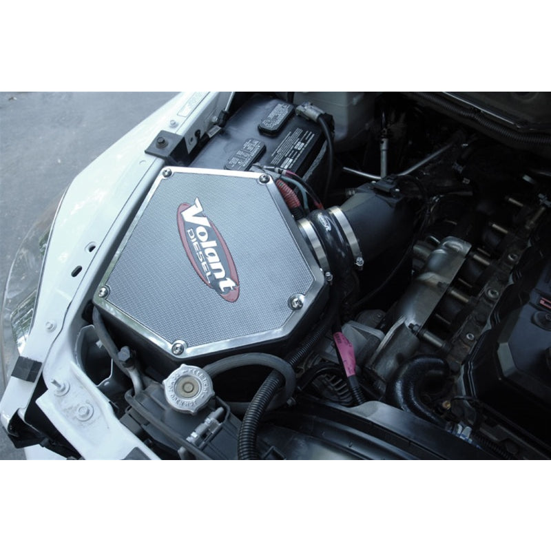 Volant Closed Box Air Intake - Reusable Dry Filter - Black - Dodge Cummins - Dodge Ram Fullsize Truck 2005-07