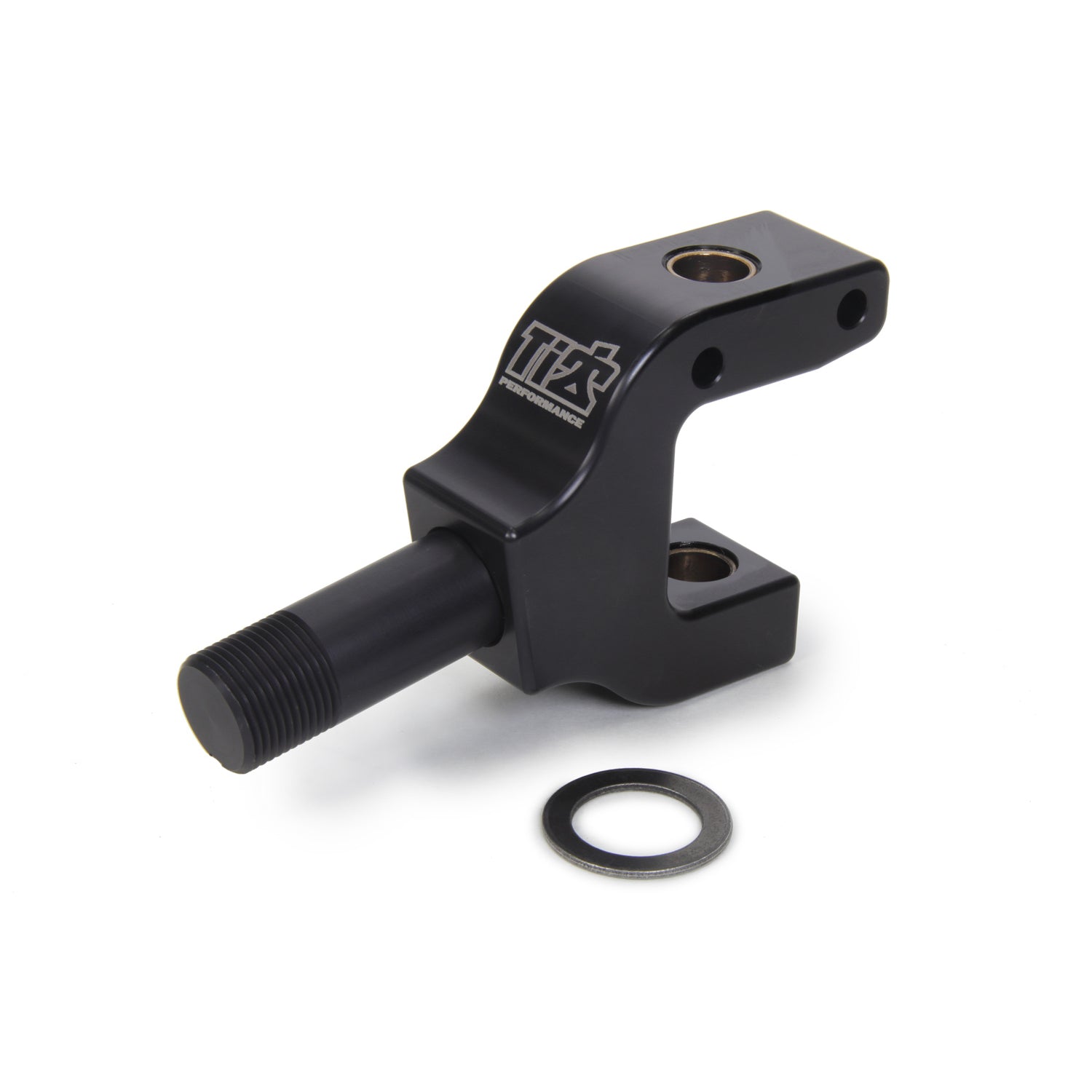 Ti22 Micro / Mini Front Spindle - Aluminum - Black Anodized - Left
