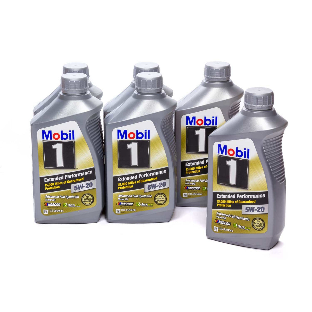 Mobil 1 5w20 EP Oil Case 6x1 Quart Bottles