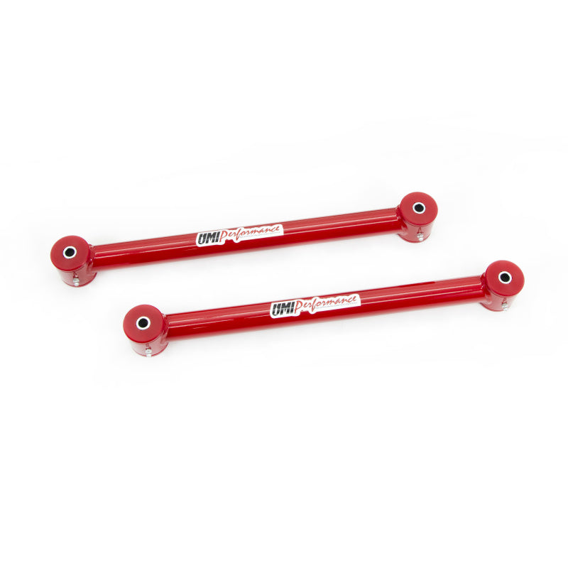 UMI Performance 1982-2002 GM F-Body Tubular Non-Adjustable Lower Control Arms - Red