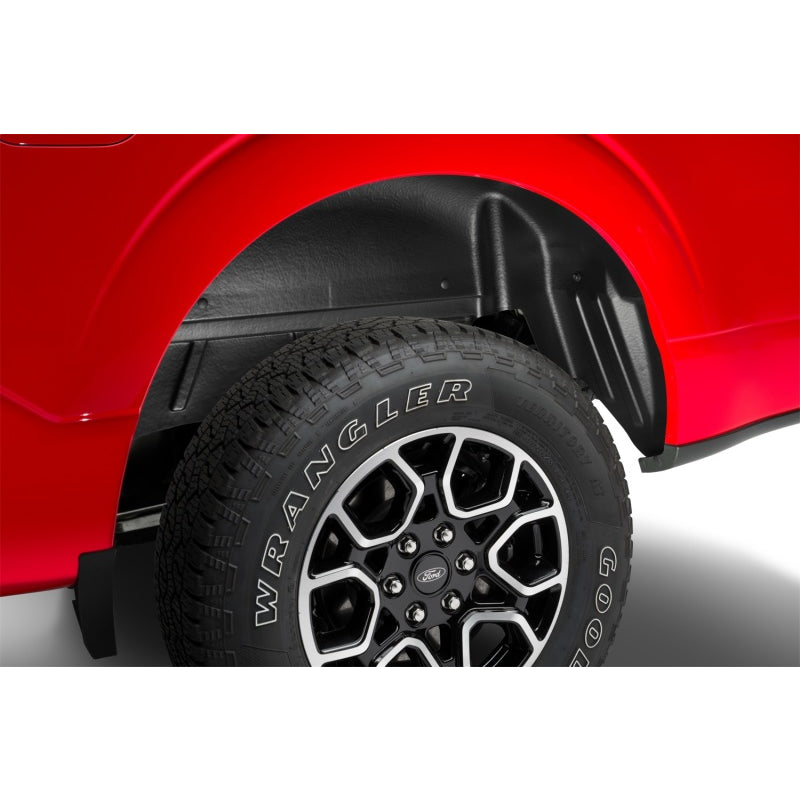 Husky Liners Rear Wheel Well Guard - Black - Ford Fullsize Truck 2021 (Pair)