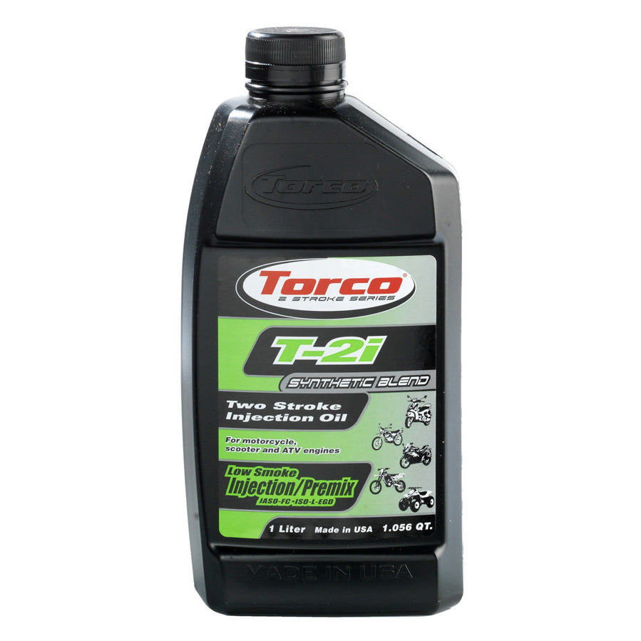 Torco T-2i 2 Stroke Injection Oil - Semi-Synthetic - 1 Qt. (Set of 12)