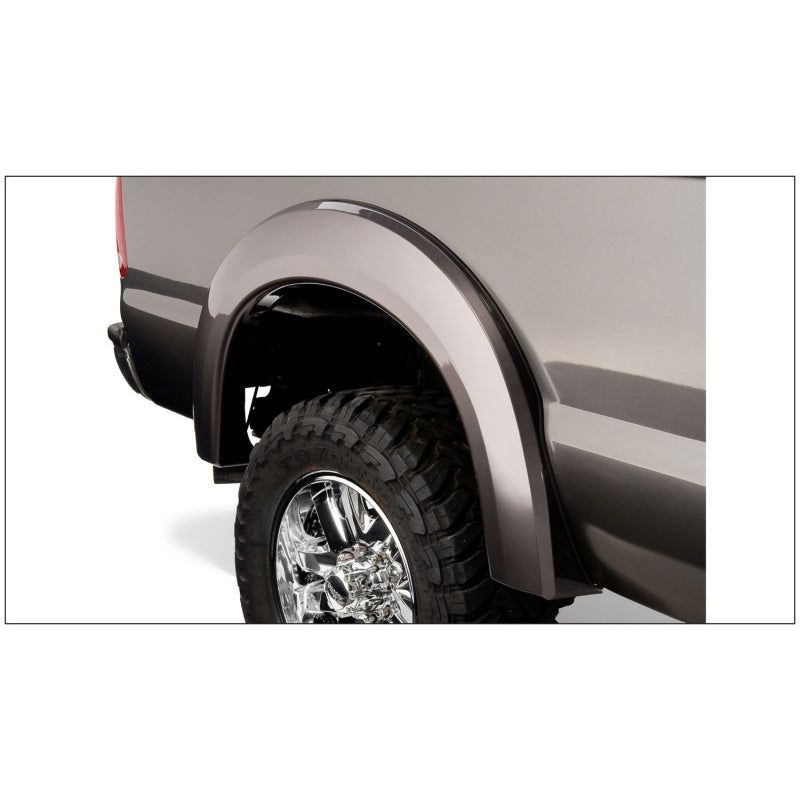 Bushwacker Extend-A-Fender Front / Rear Fender Flare - 2 in Wide - Black - Ford Fullsize Truck 1999-2007