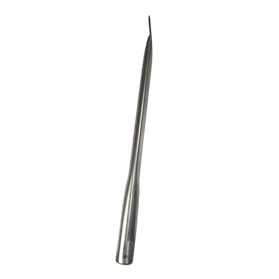 Triple X Sprint Car Nose Wing Aero Front Post - Left (11 1/4") - Clamp to Side Board - Stainless - (Sold Individually)