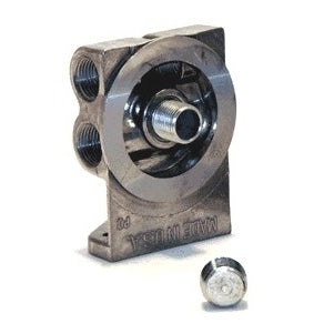 WIX Remote Oil Filter Mounting Base - Accepts 3/4"-16 Threaded Filters - Ford, Chrysler