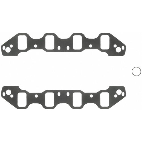 Fel-Pro Intake Manifold Gaskets - Composite - Cut to Fit - 2.22" x 1.35-1.83" Port - .060" Thick - Ford - 302, 351 SVO, 351C