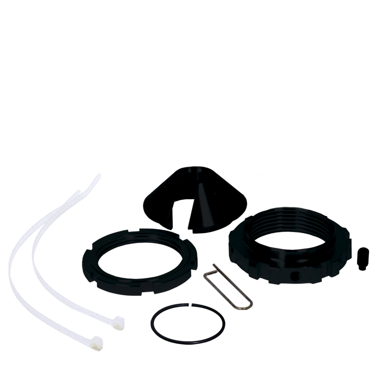 QA1 Coil-Over Kit - 2.500 in ID Spring - Bump Stop Included - Black Anodized - QA1 6Q Series Shocks